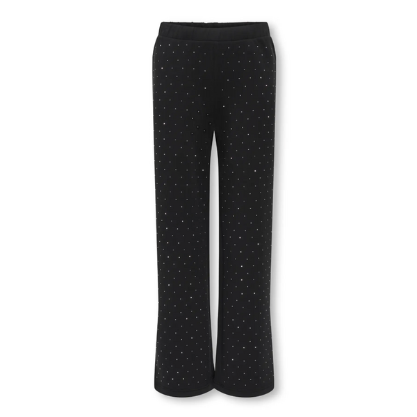ONLY GIRLS Only - Gada Bling Stone Comfy Pants - Black/Silver