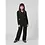 Name it - Glitter Striped Jumpsuit - Black/Silver