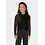 ONLY GIRLS Only - Jada Rhinestone Mesh Top - Black