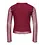 ONLY GIRLS Only - Jada Rhinestone Mesh Top - Bordeaux Red
