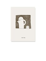 Ted & Tone Print A5 Tea and Cup