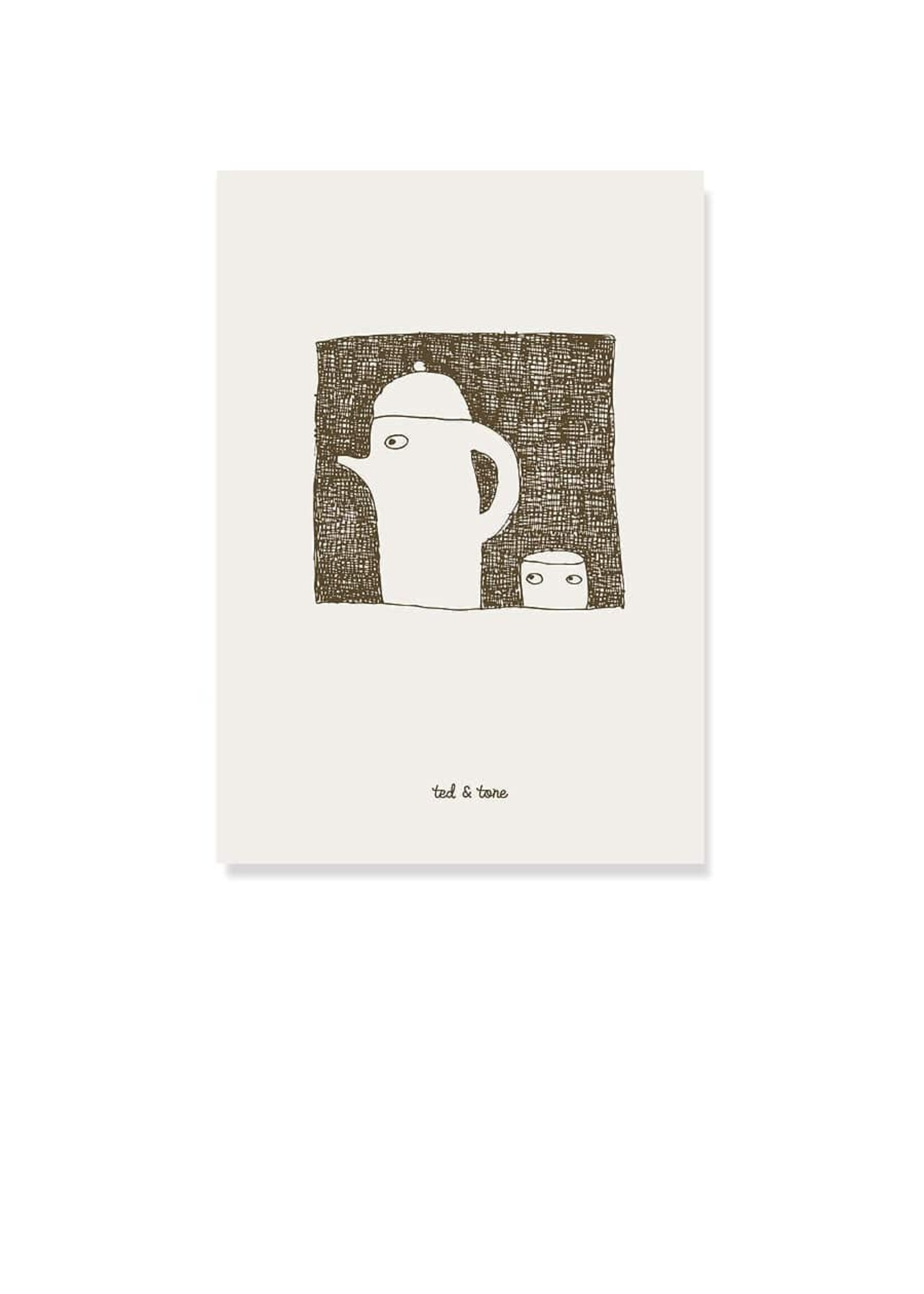 Esther Schuivens Print A5 Tea and Cup