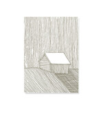 Ted & Tone Print A5 Home in pen