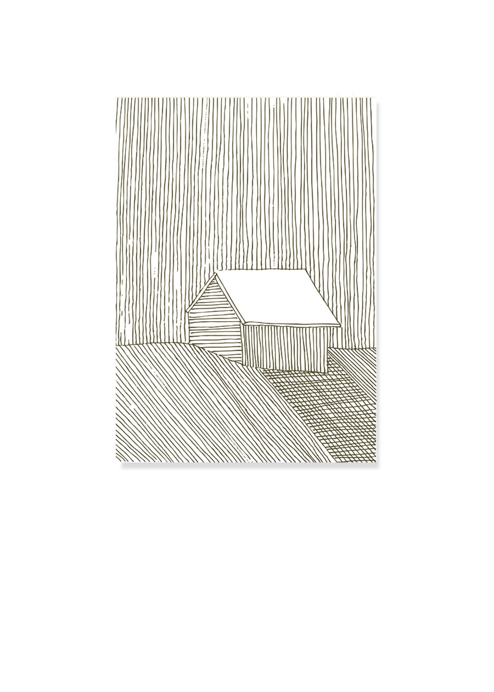 Esther Schuivens Print A5 Home in pen