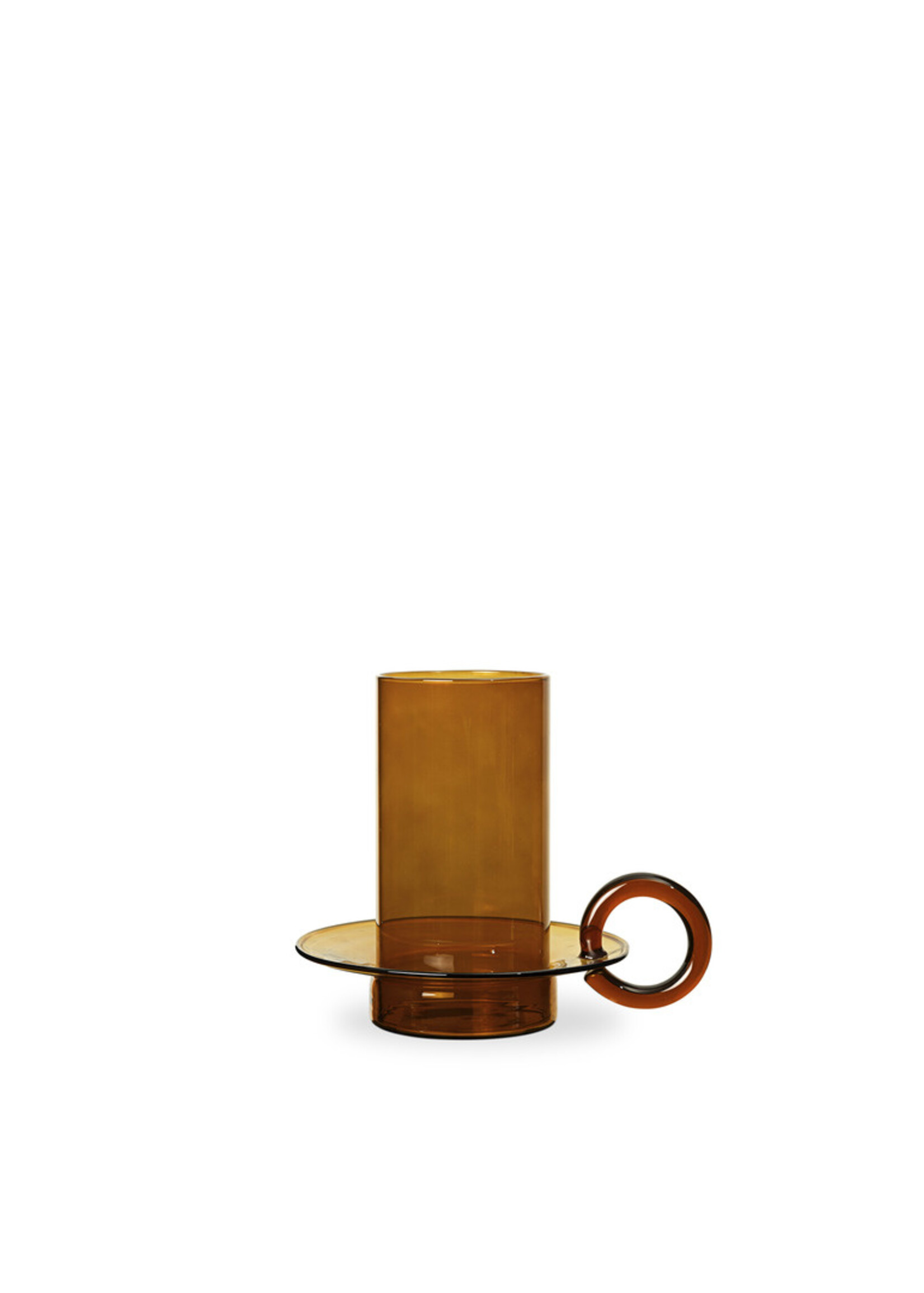 Ferm Living Luce Kaarsenhouder - Amber
