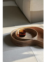 Ferm Living Isola Dienbladen - Set van 2 – Naturel