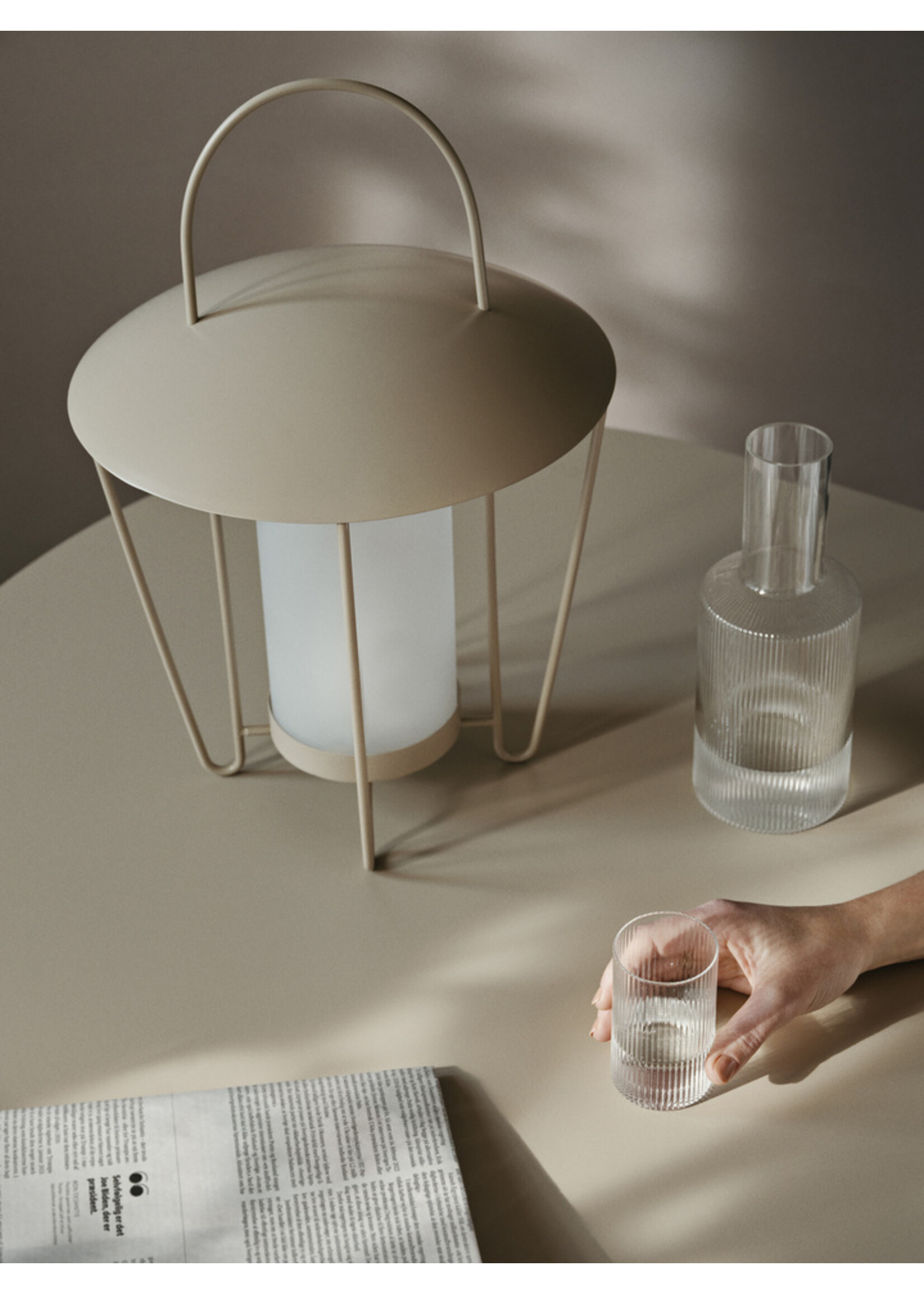 Ferm Living Ripple Aperitiefglaasjes – Set van 4