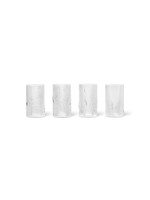 Ferm Living Ripple Aperitiefglaasjes – Set van 4