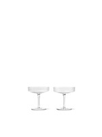 Ferm Living Ripple Champagneglazen – Set van 2