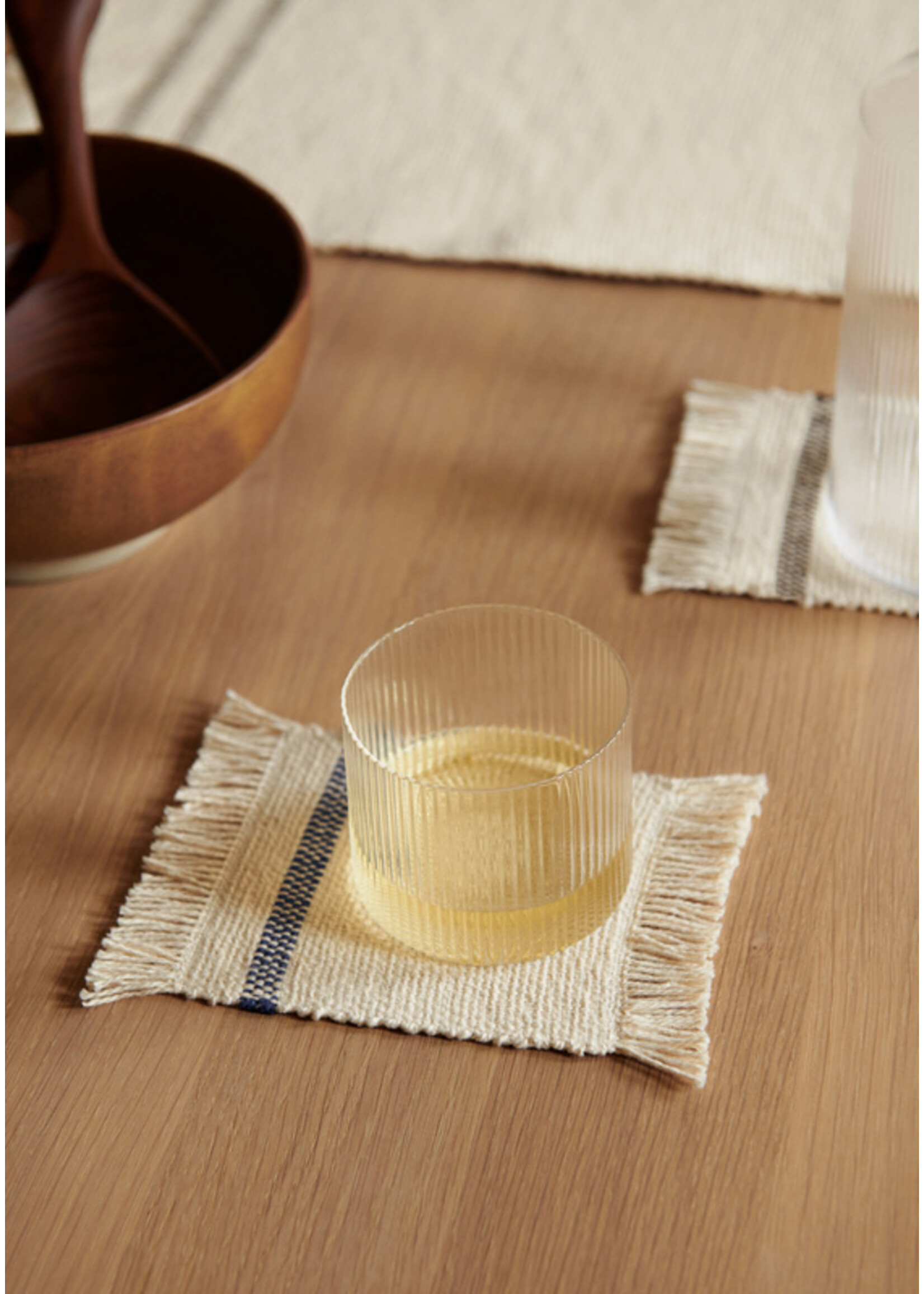 Ferm Living Ripple Lage Glazen – Set van 4