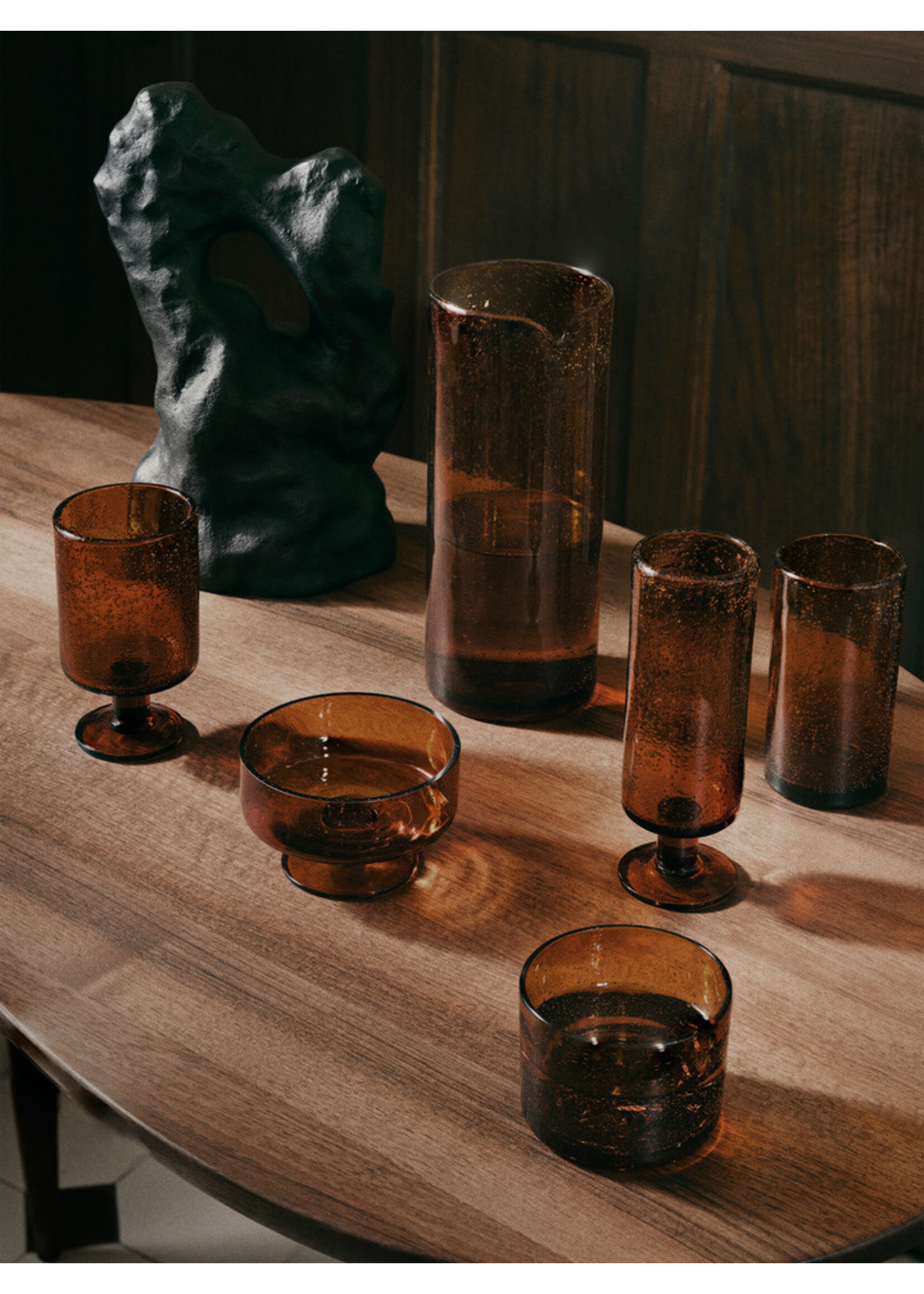 Ferm Living Oli Waterglas Hoog