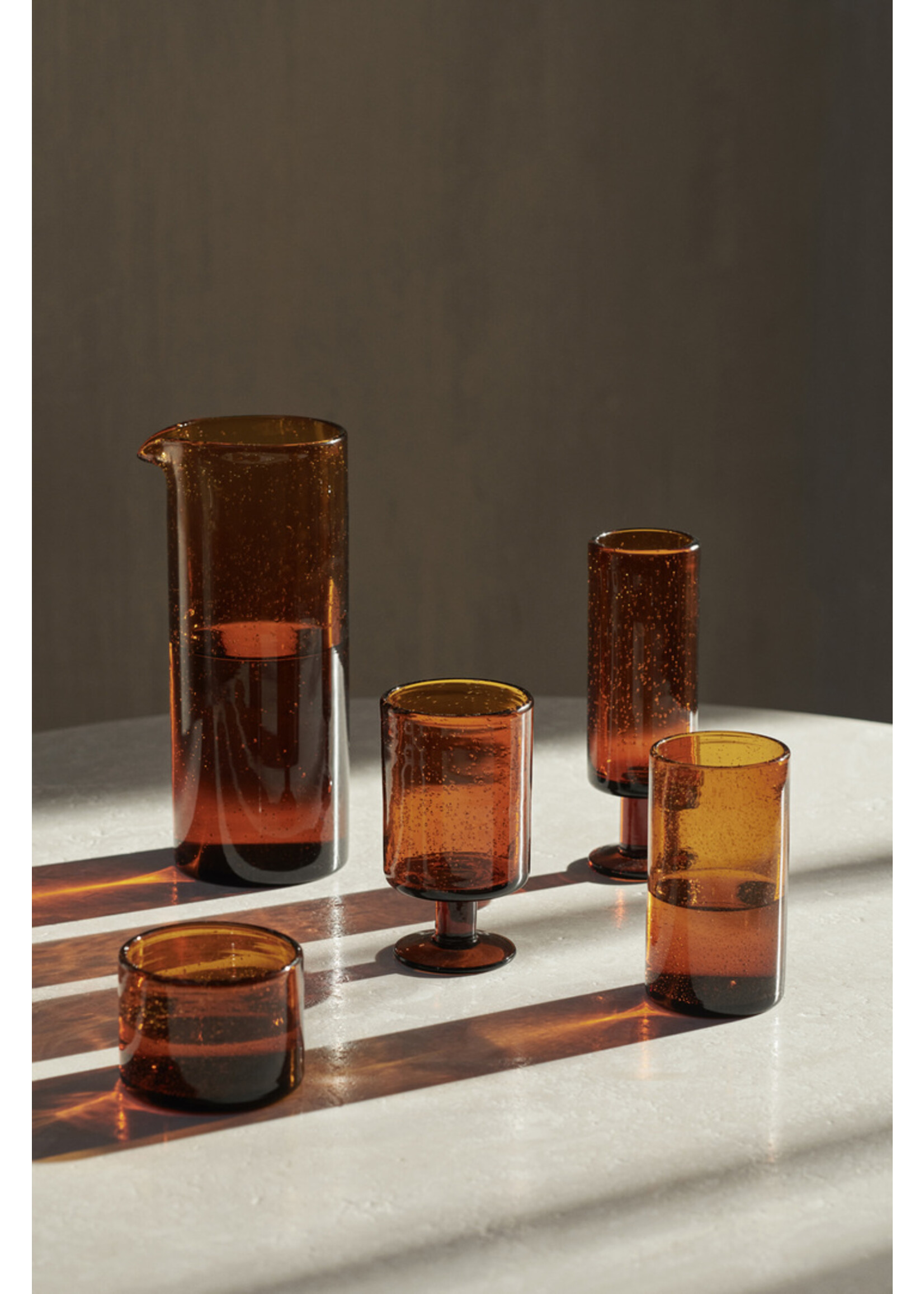 Ferm Living Oli Waterglas Hoog