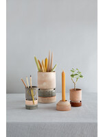 Bergs Potter Hoff Kaarsenhouder Roze, Ø 9 cm