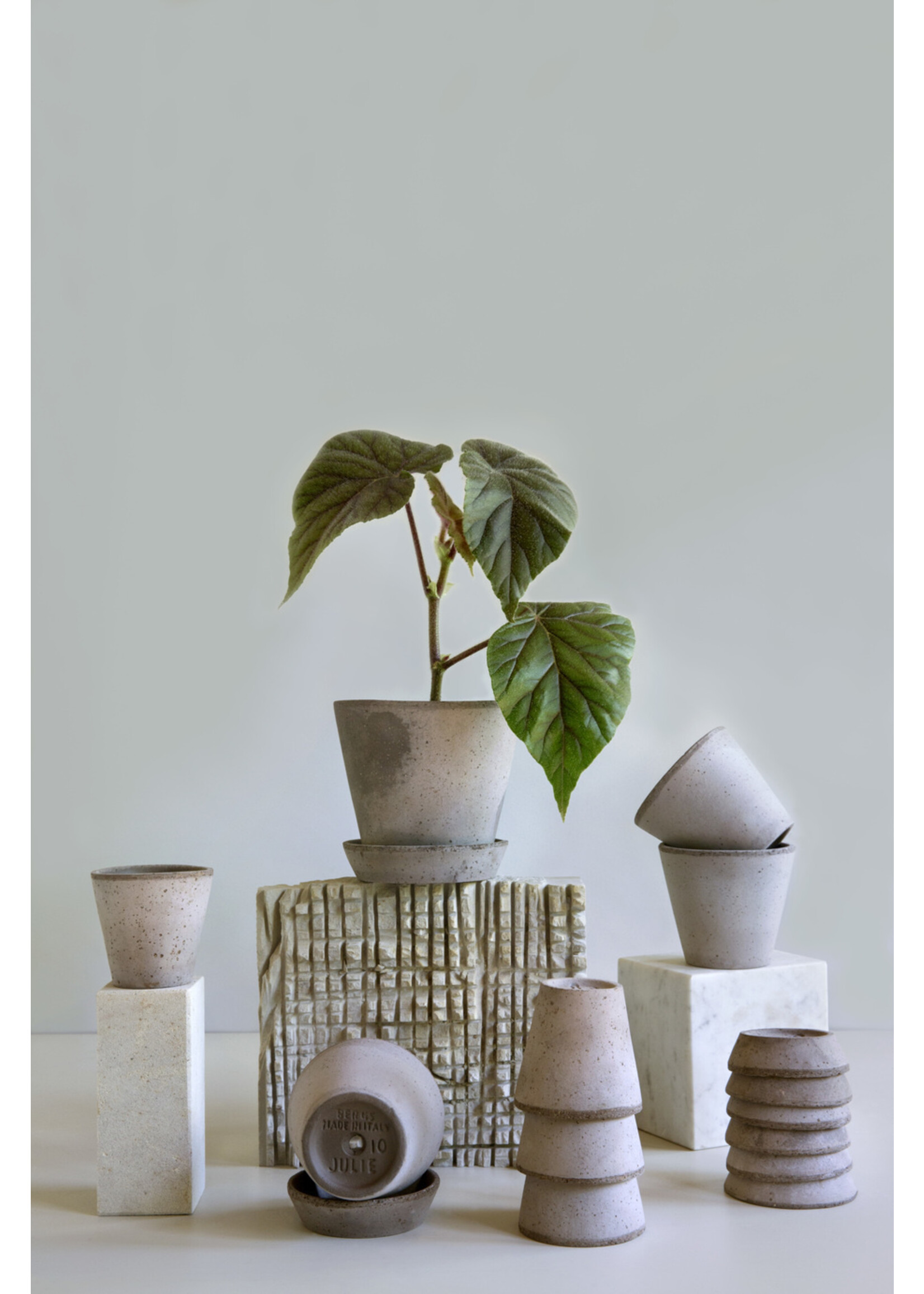 Bergs Potter Julie Set Pot en Schotel Grijs