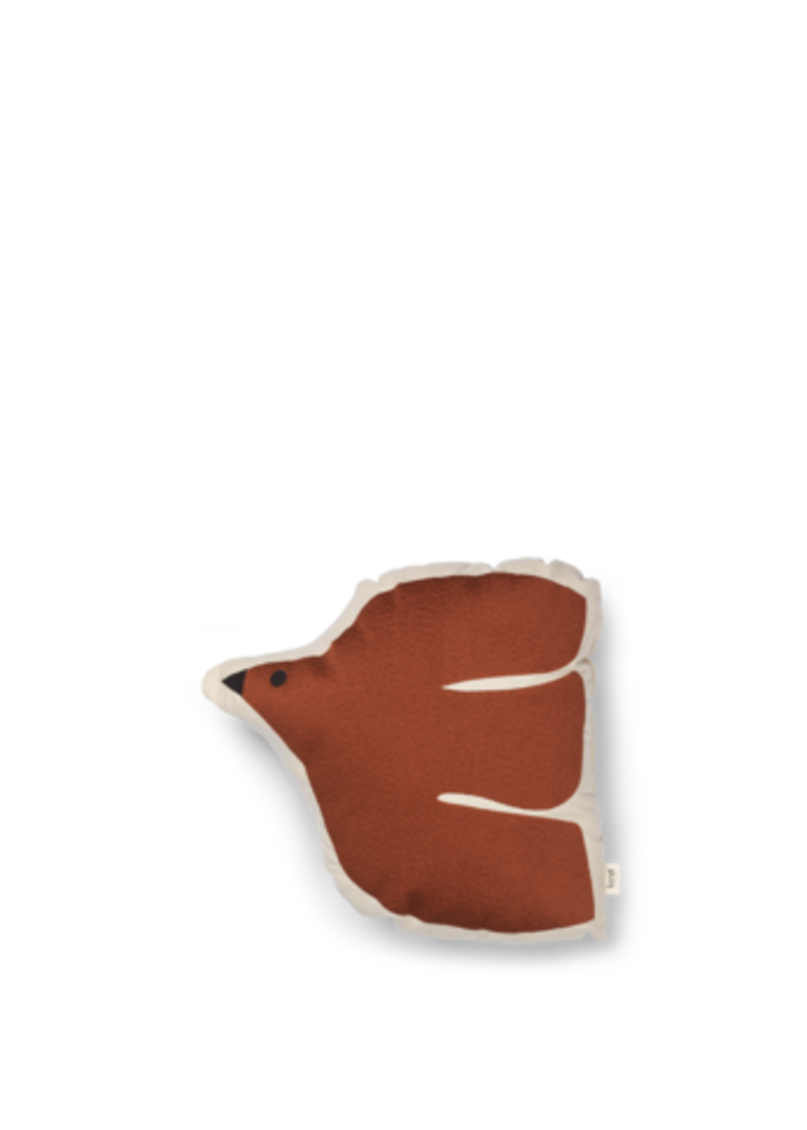 Ferm Living Swif Bird kussen terracotta