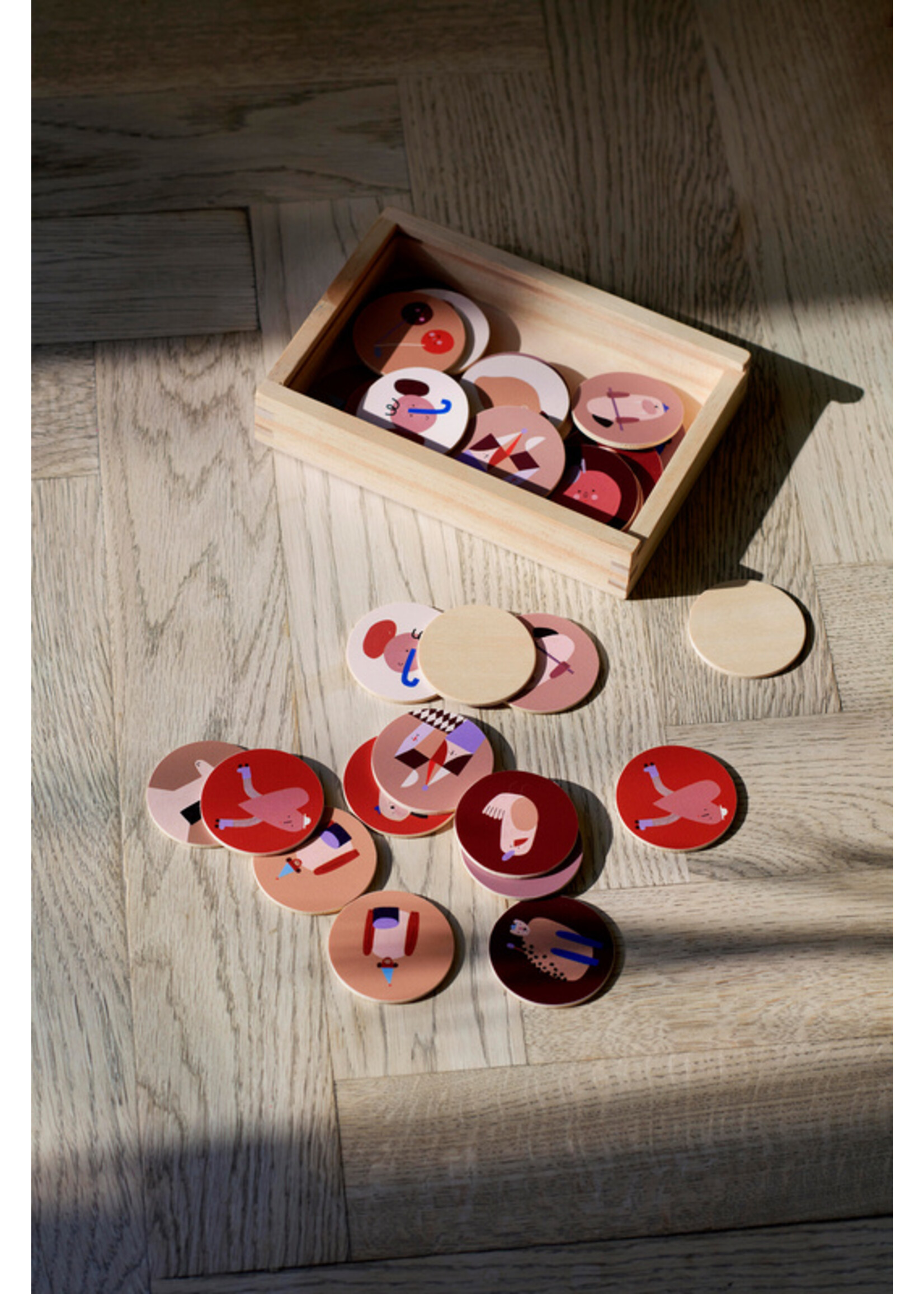 Ferm Living Critter Memory Spel - Multi