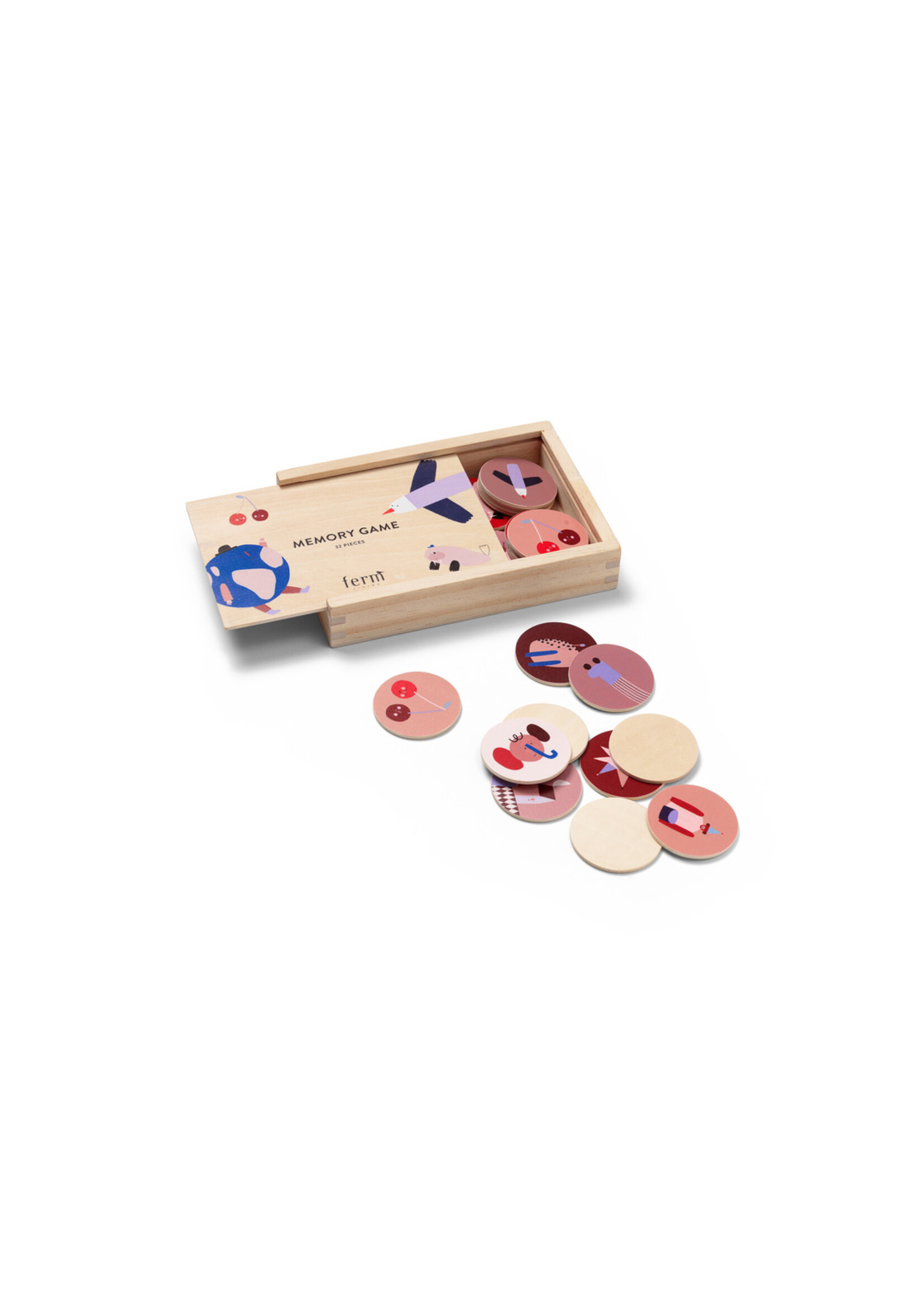Ferm Living Critter Memory Spel - Multi