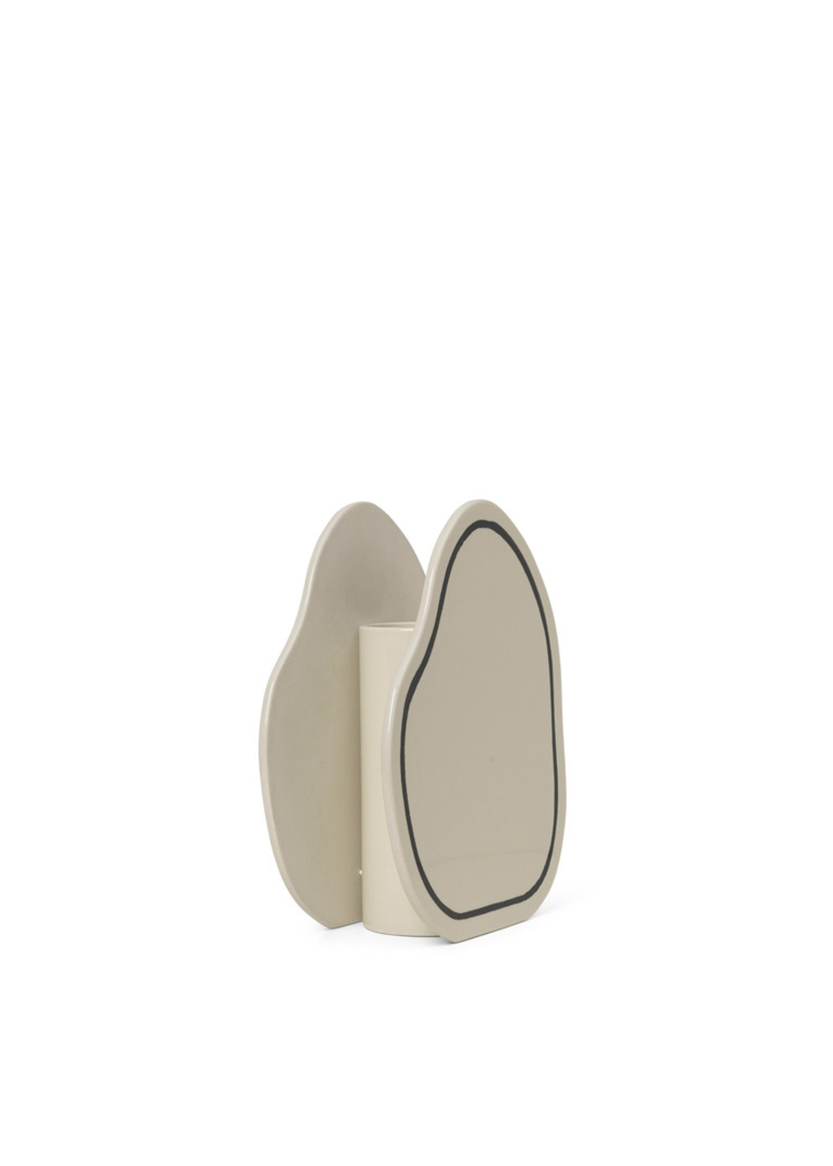 Ferm Living Paste Vaas - Rounded – Offwhite -30%