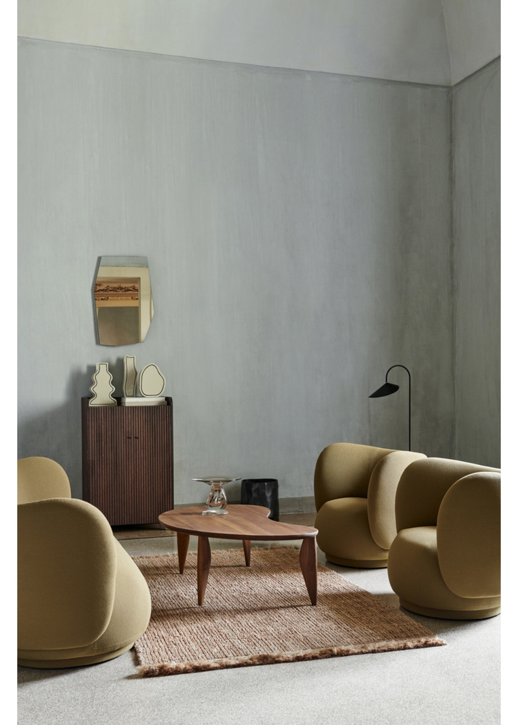 Ferm Living Paste Vaas - Rounded – Offwhite -30%