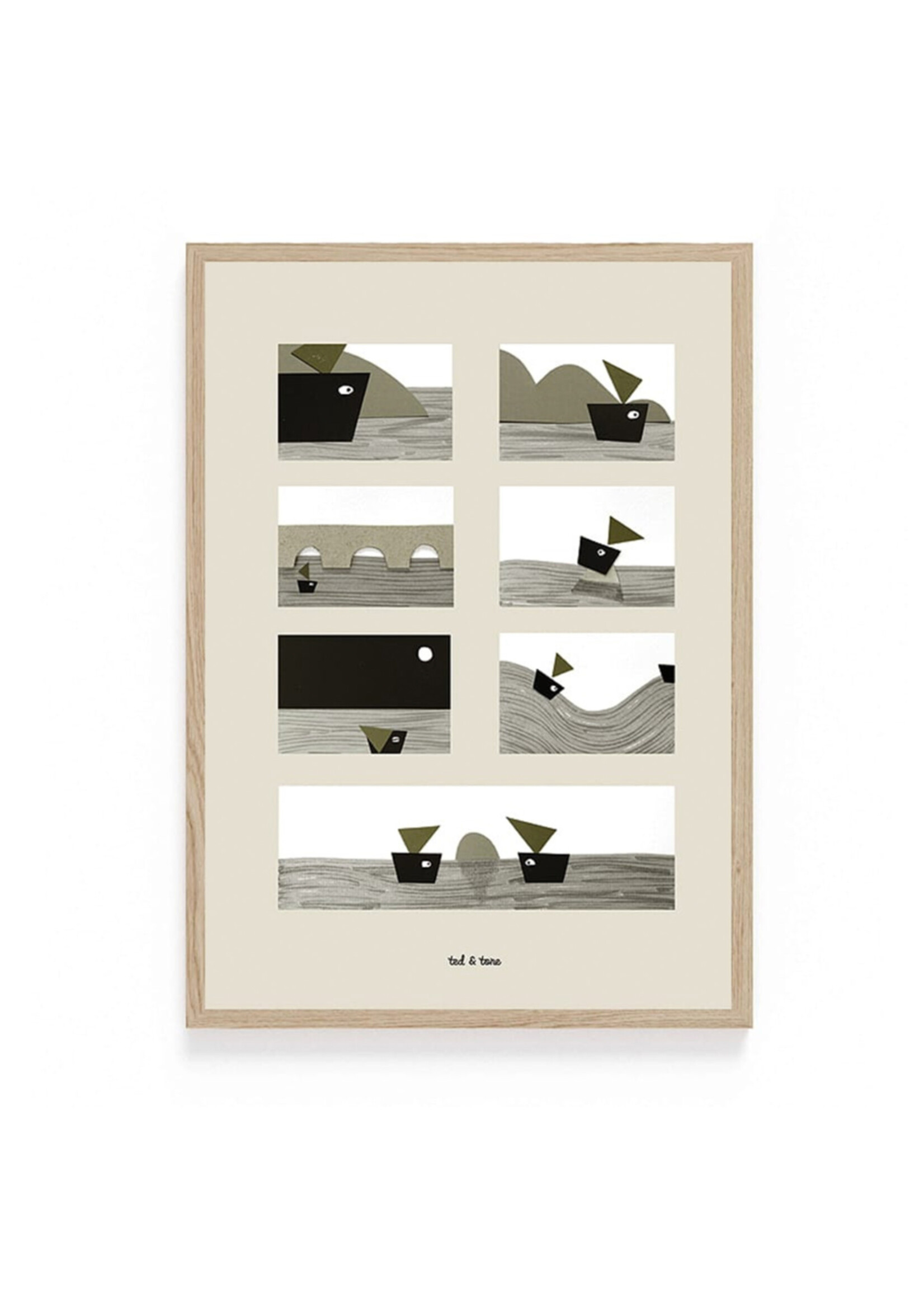 Esther Schuivens Print A4 Little Boatstory