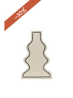 Ferm Living Paste Vaas - Curvy – Offwhite -30%