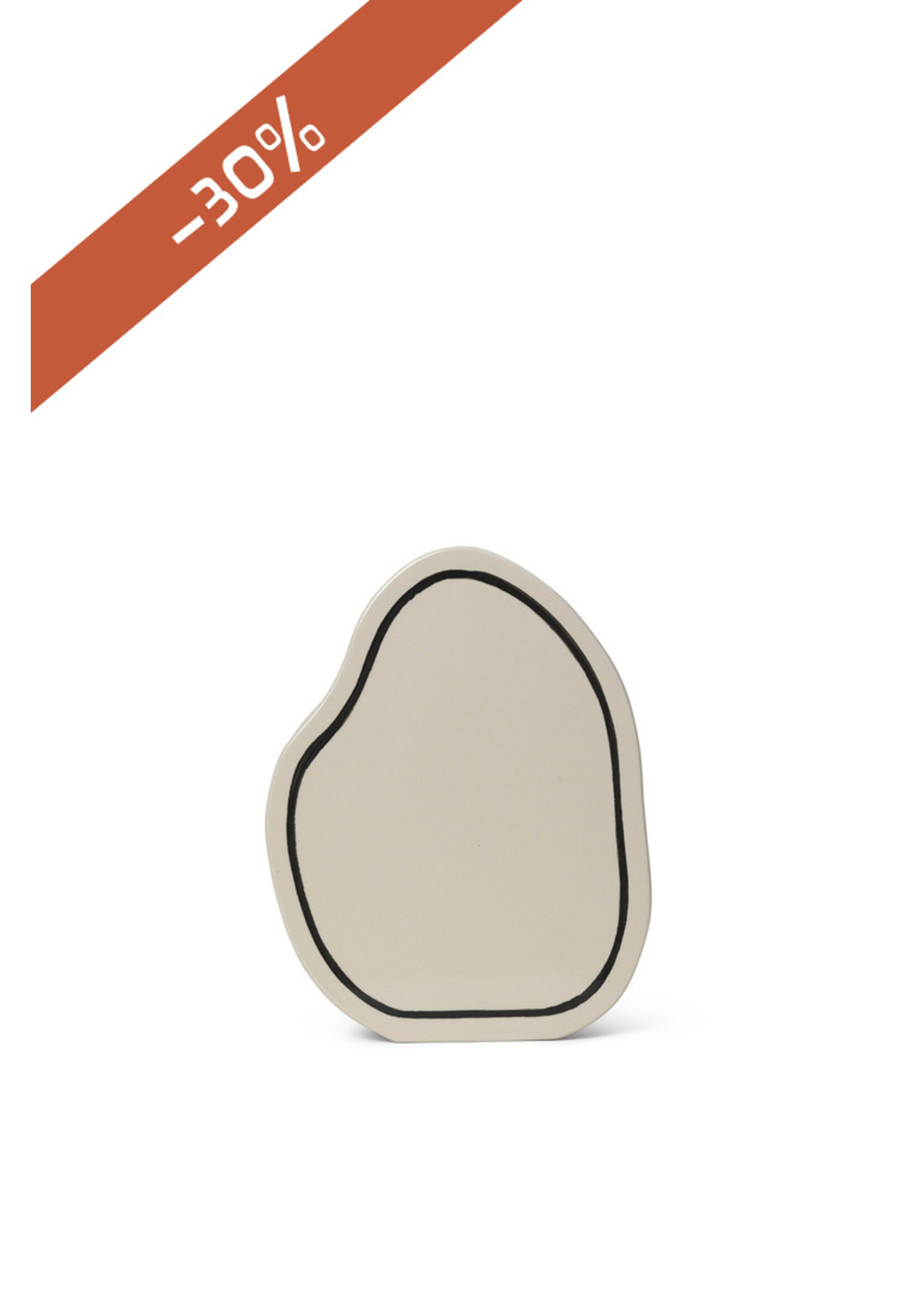 Ferm Living Paste Vaas - Rounded – Offwhite -30%