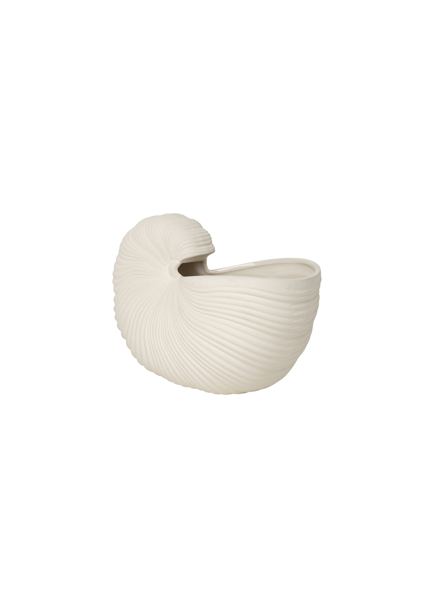 Ferm Living Shell Bloempot/Vaas – Offwhite