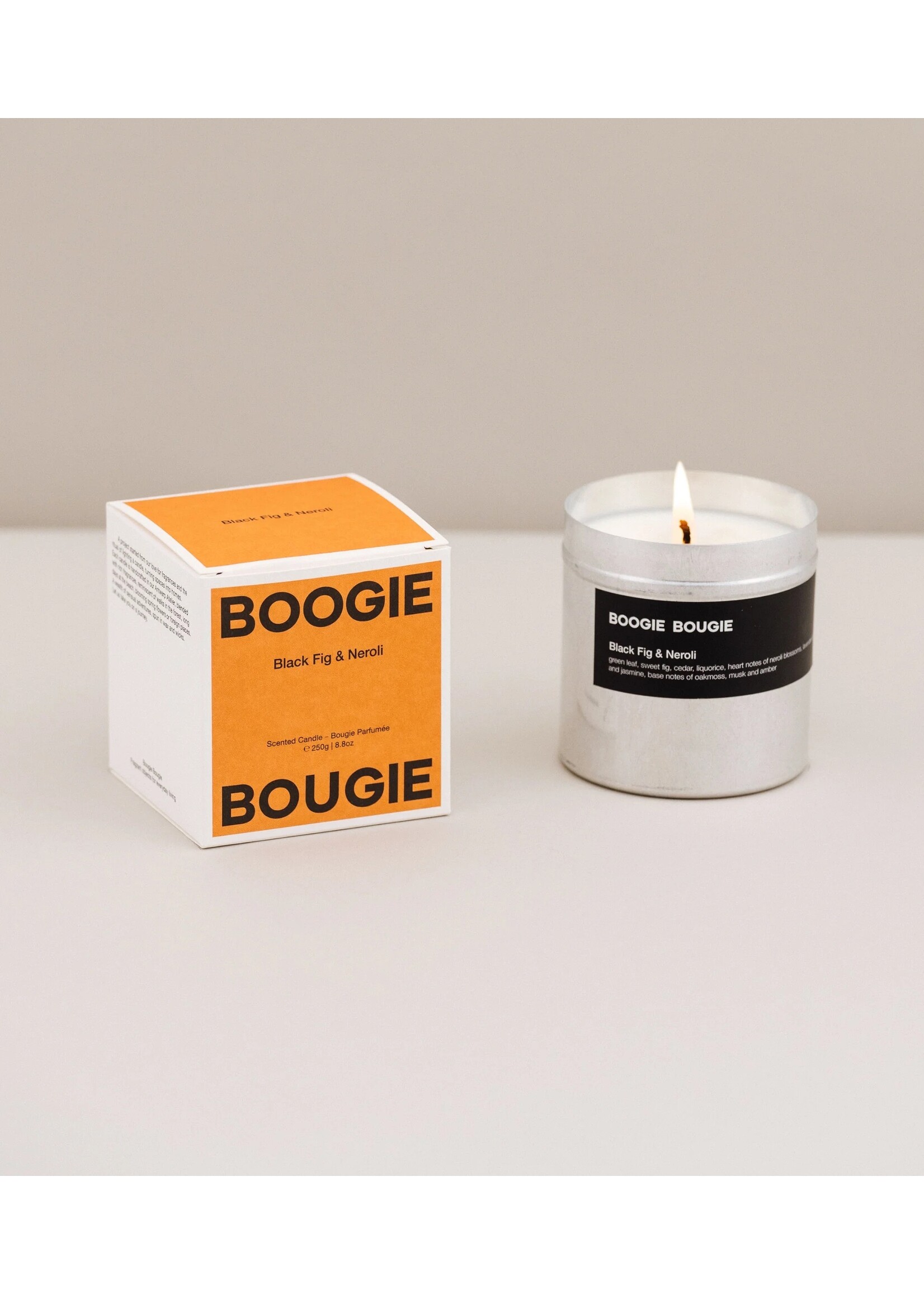 Boogie Bougie Geurkaars Black Fig & Cedar