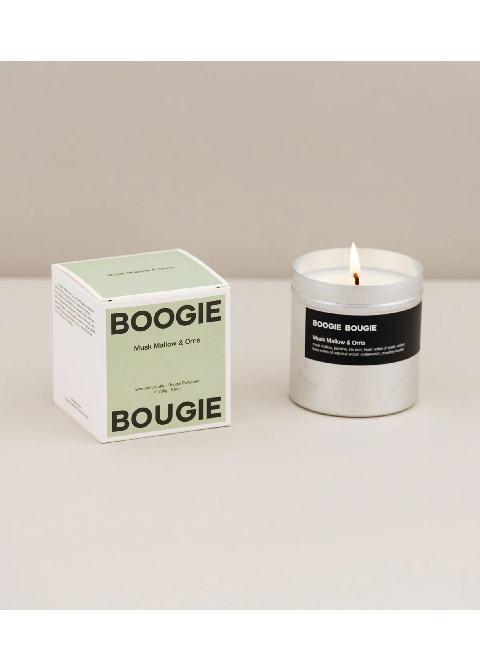 Boogie Bougie Geurkaars Musk Mallow & Orris