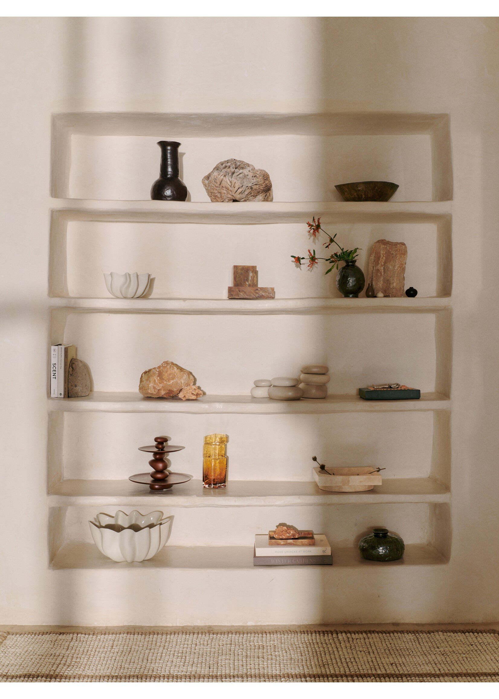 Ferm Living Muro Vaas H30cm - Medium Amber