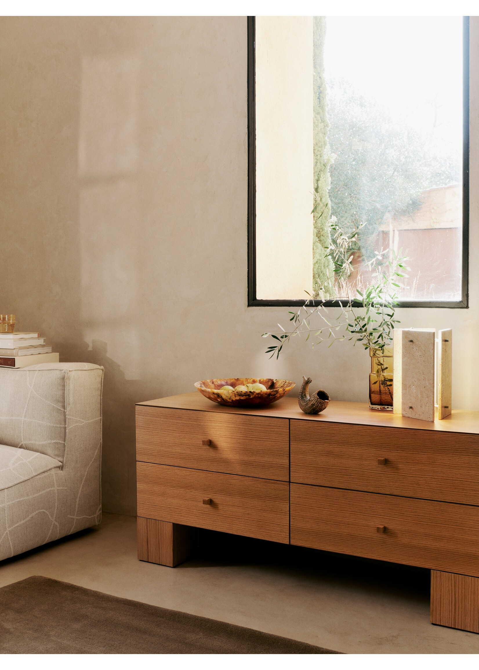 Ferm Living Muro Vaas H30cm - Medium Amber