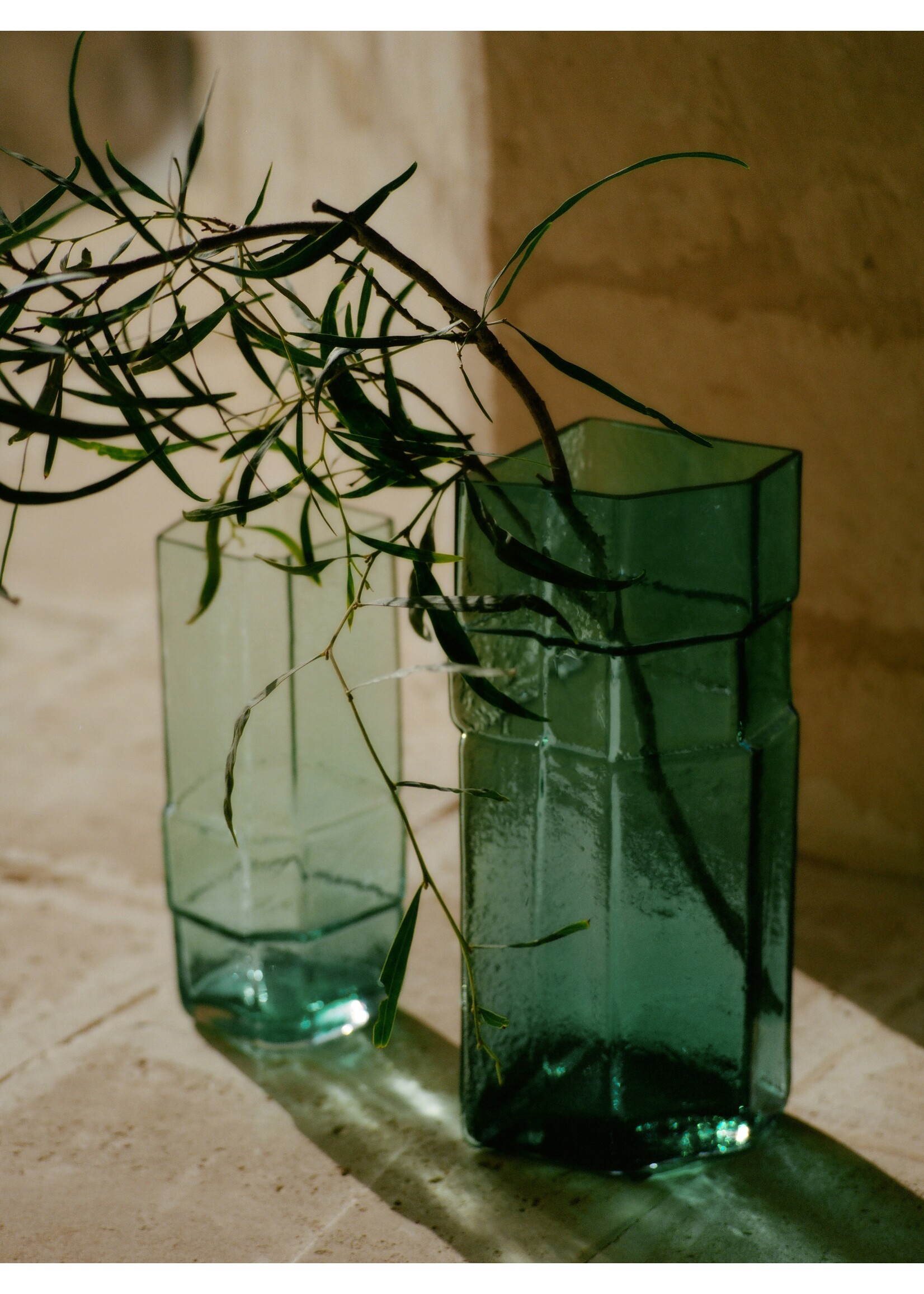 Ferm Living Muro Vaas H23cm - Small Groen