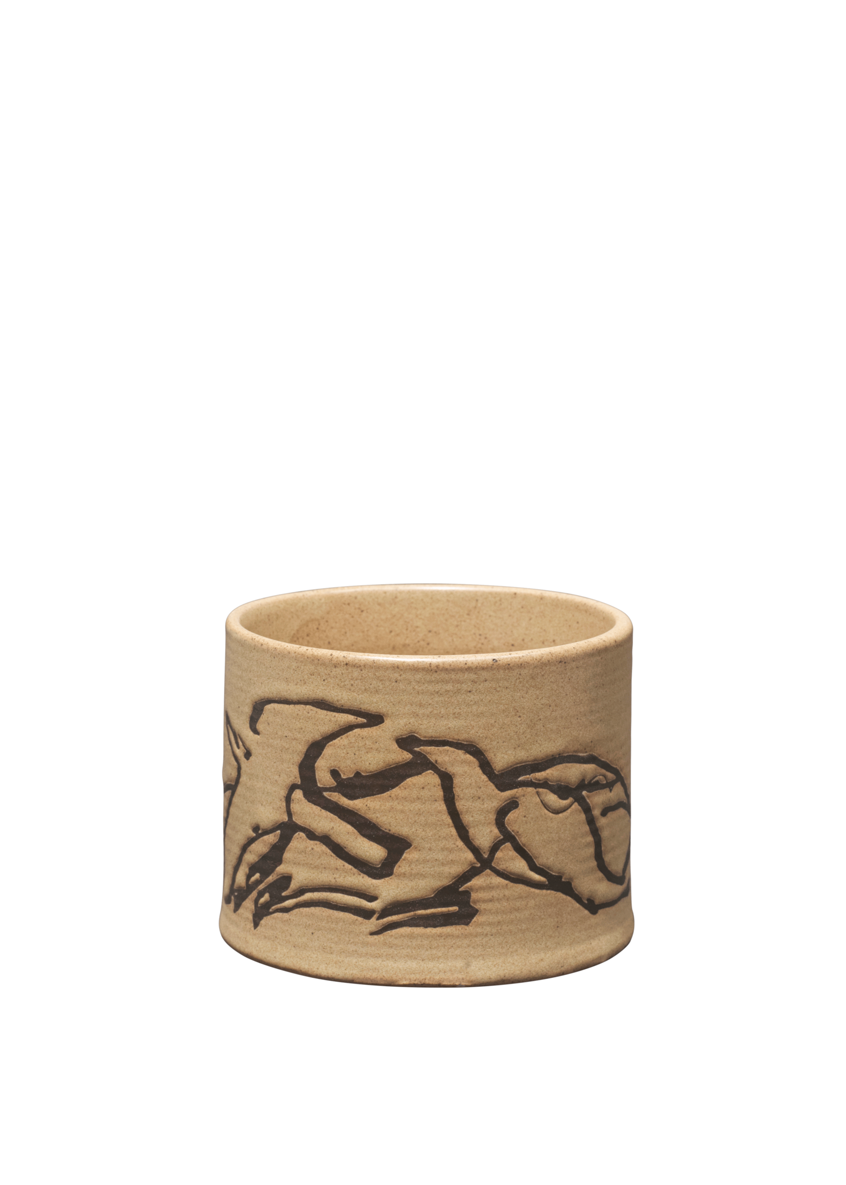 Ferm Living Vuelo Cup - Dark Buff