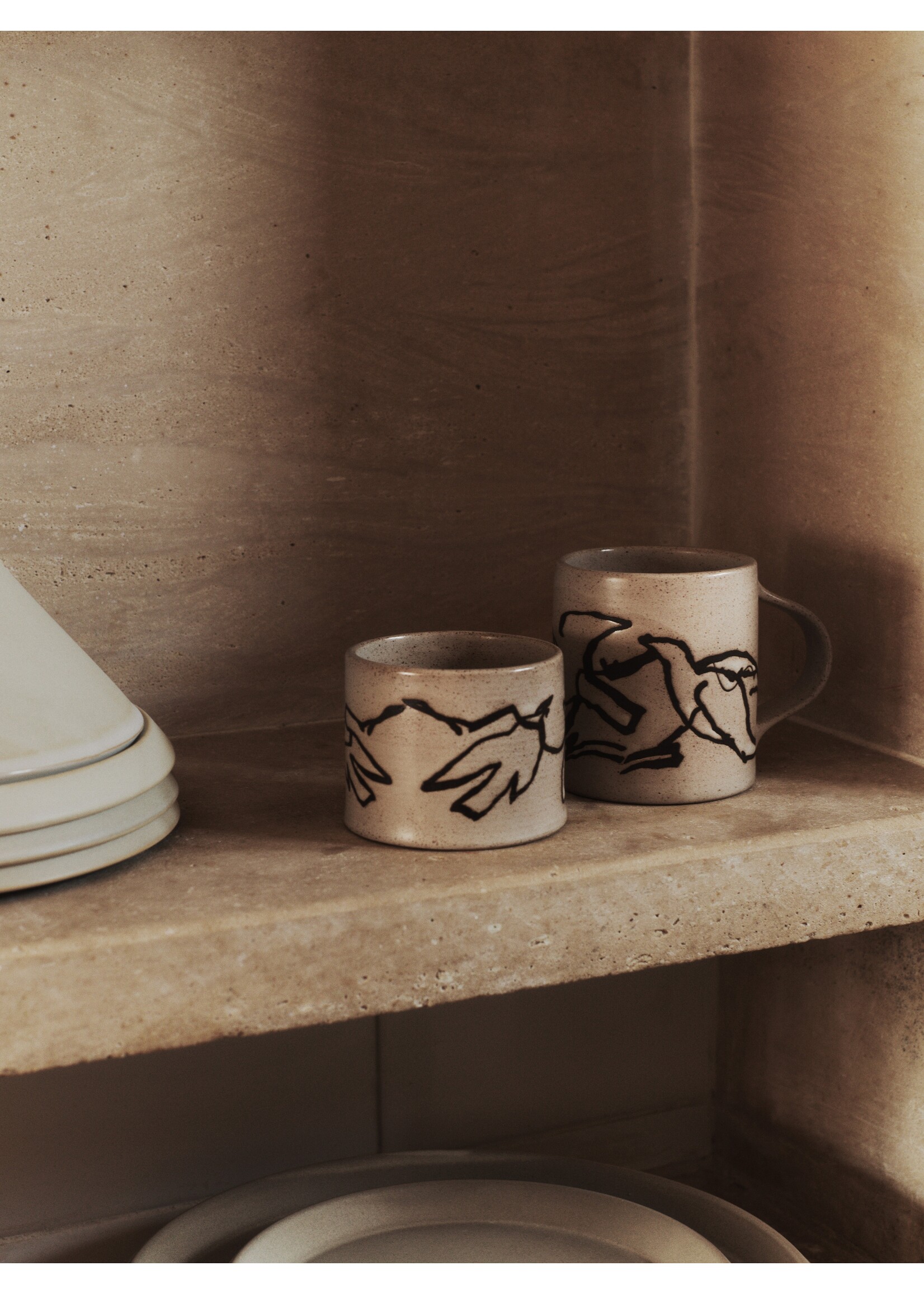 Ferm Living Vuelo Cup - Cream
