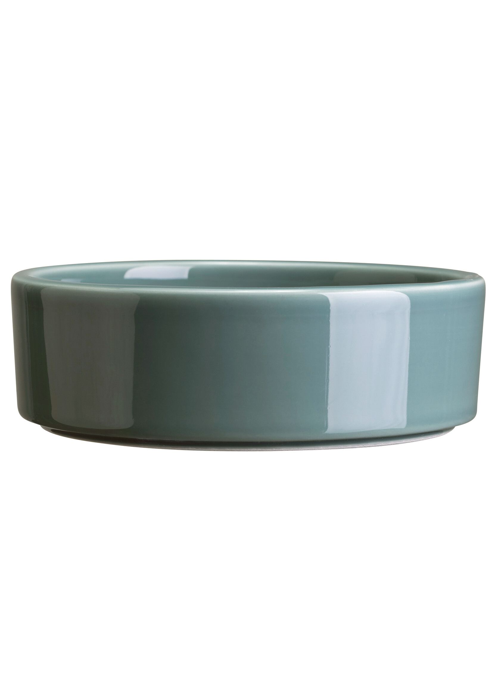 Bergs Potter Hoff Schotel geglazuurd Misty Blue Ø16 cm