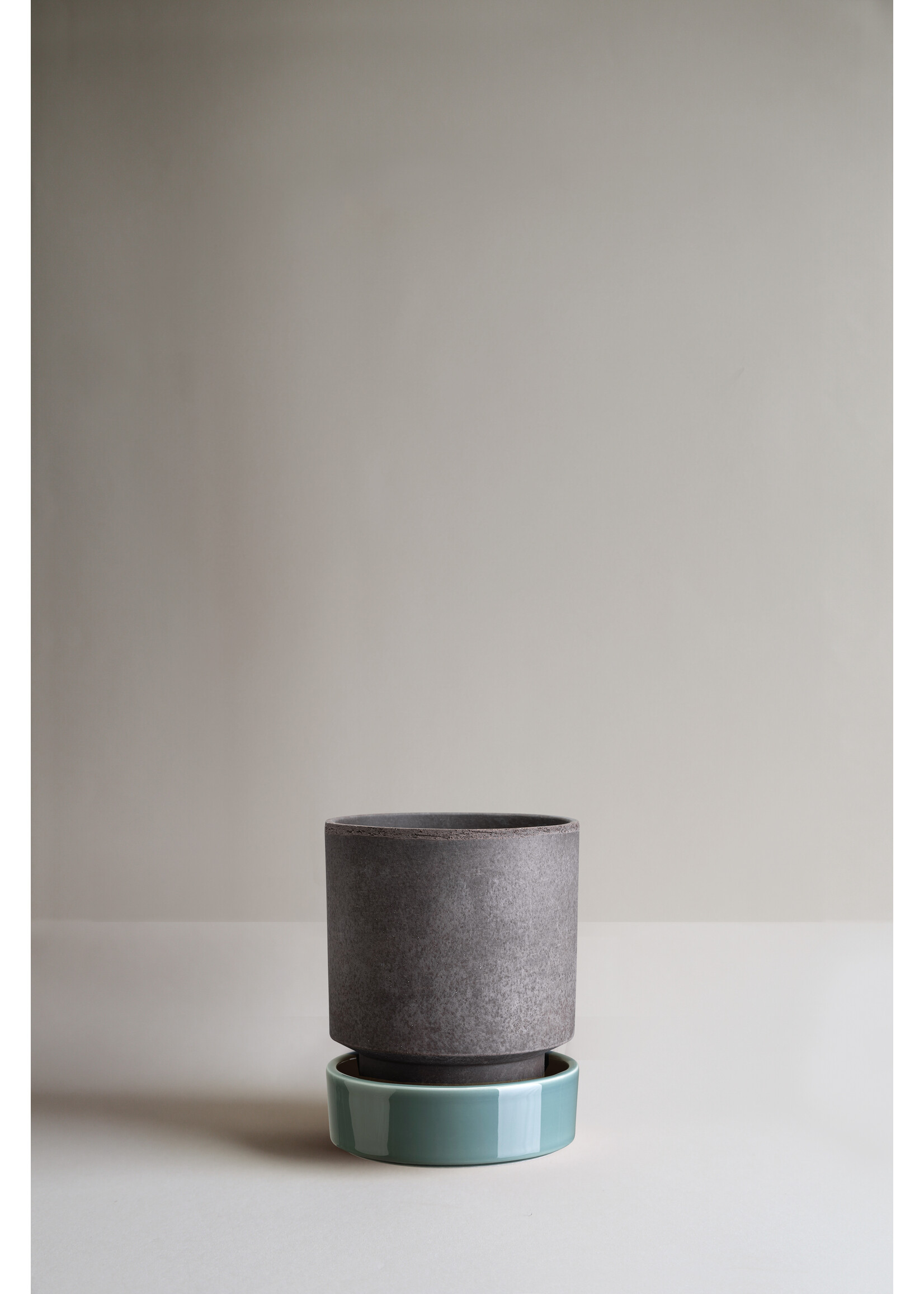 Bergs Potter Hoff Schotel geglazuurd Misty Blue Ø16 cm