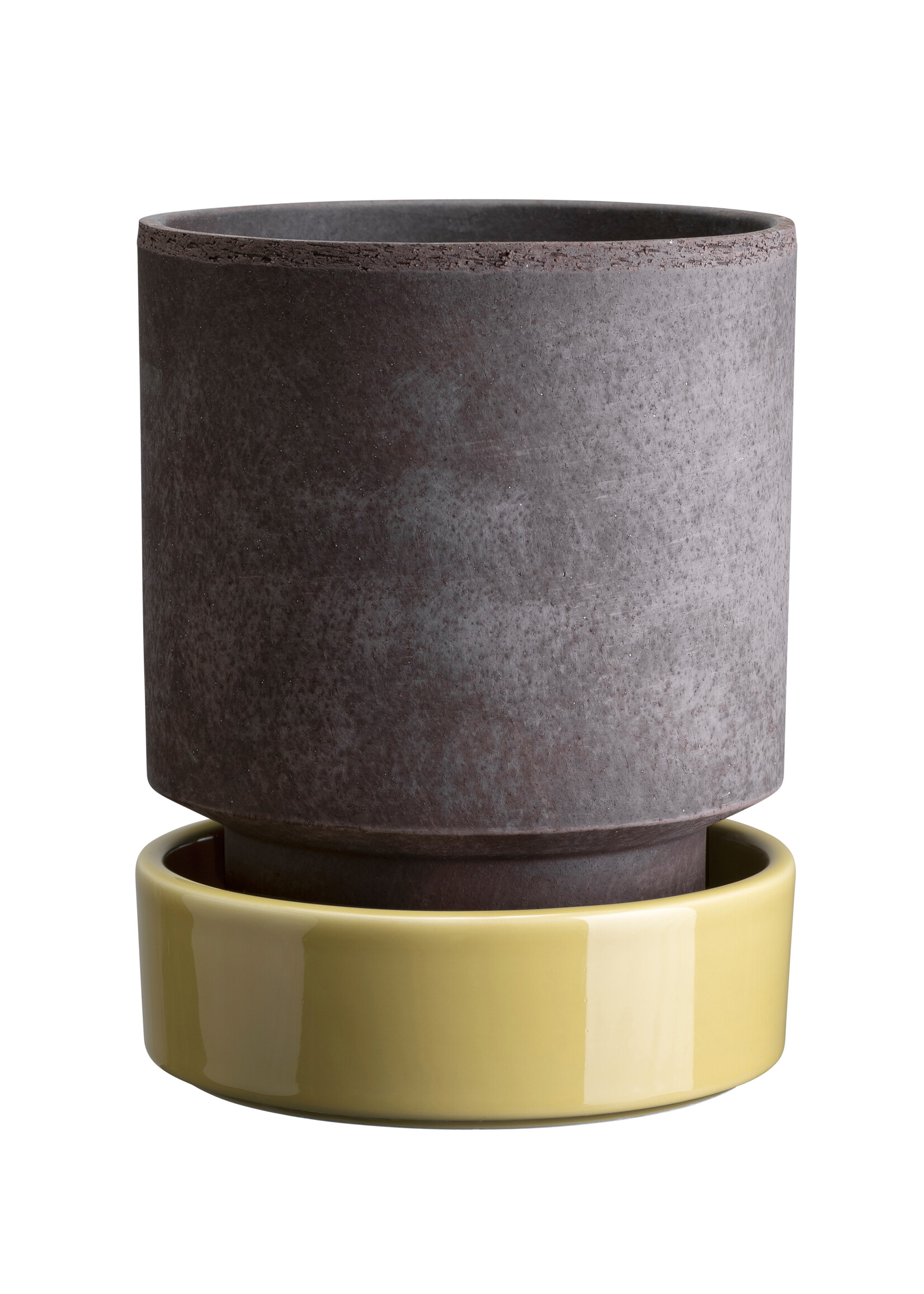 Bergs Potter Hoff Schotel geglazuurd Pale Yellow Ø16 cm