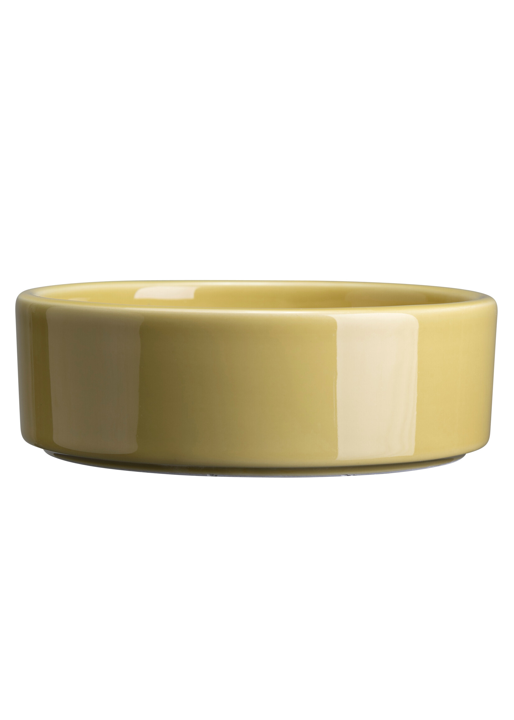 Bergs Potter Hoff Schotel geglazuurd Pale Yellow Ø16 cm