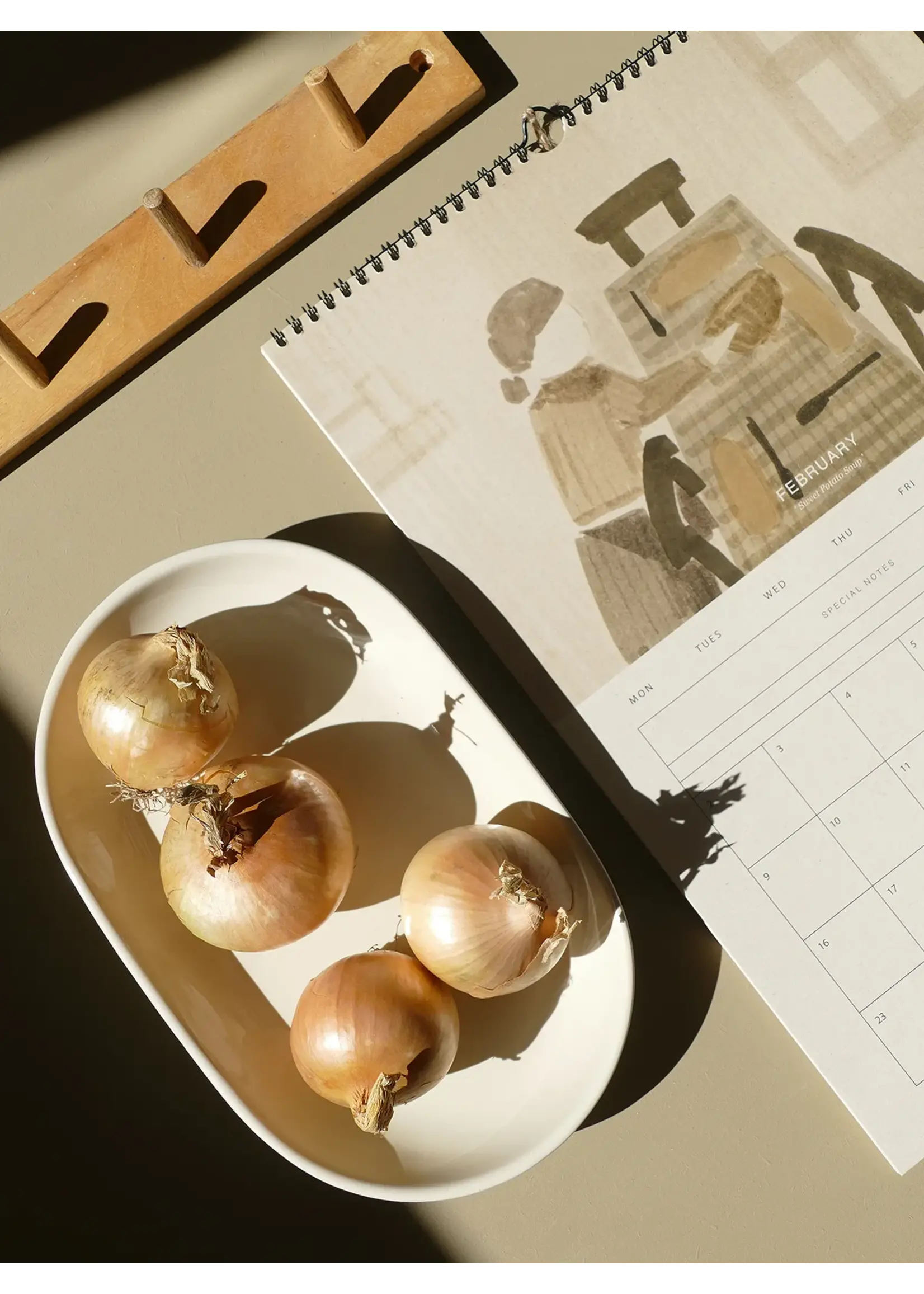 Esther Schuivens Kalender 2026 - "A touch of daily life" (met 12 recepten)