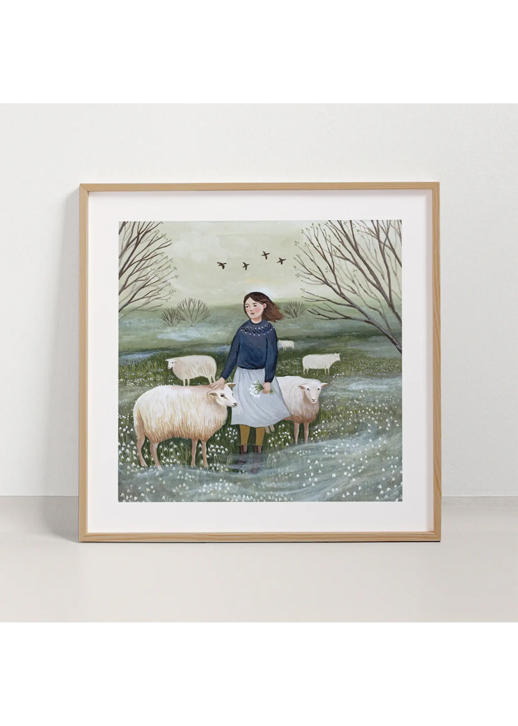 Robin Pieterse Print - The Herderess