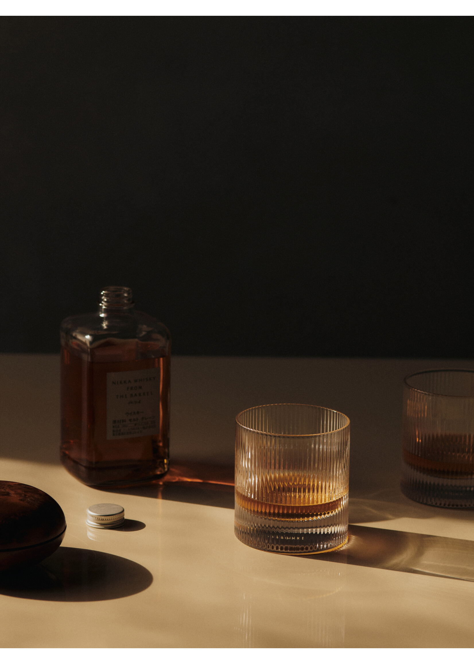 Ferm Living Ripple Tumbler glazen - Set van 2 - Doorzichtig