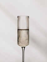 Ferm Living Ripple Champagneglazen - set van 2 fluitjes