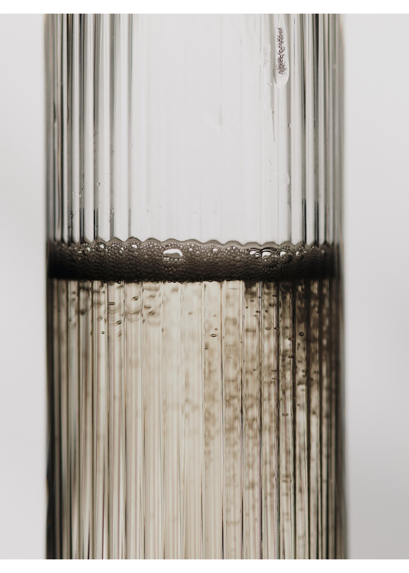 Ferm Living Ripple Champagneglazen - set van 2 fluitjes