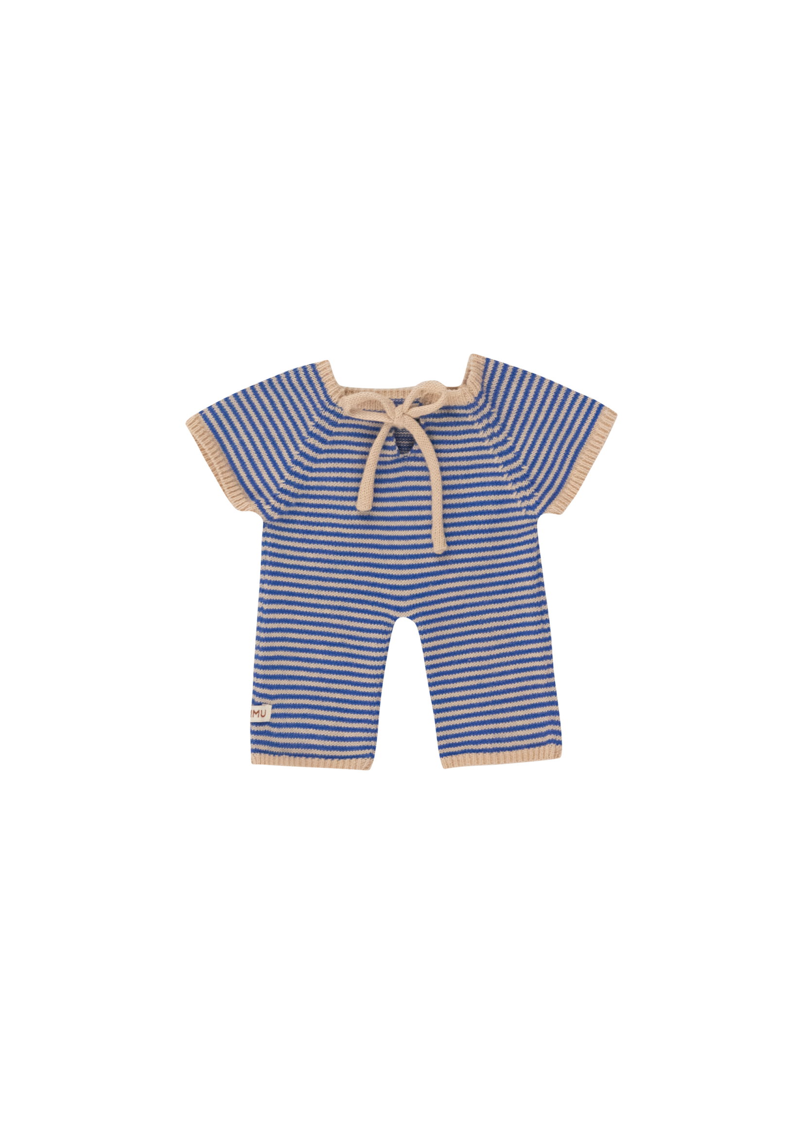 We Are Gommu Onesie Lang met Fijne streepjes voor pop