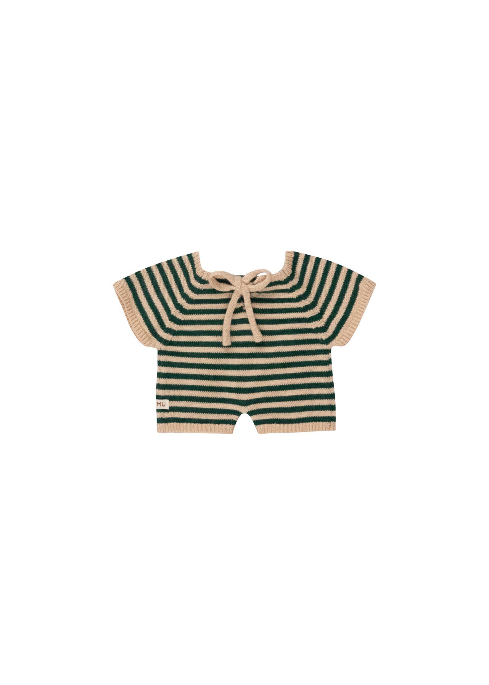 We Are Gommu Onesie Kort met Brede streepjes voor pop