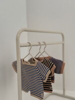 We Are Gommu Onesie Kort met Brede streepjes voor pop