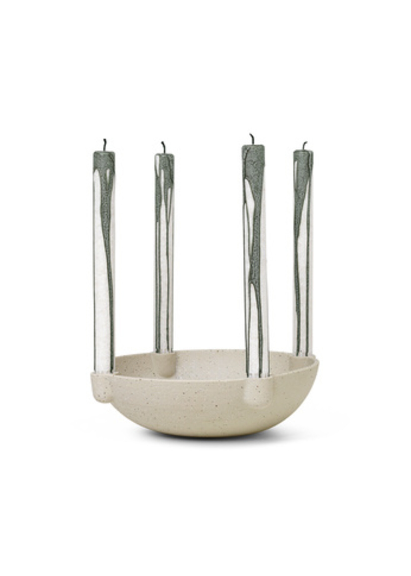 Ferm Living Bowl Kaarsenhouder Large Keramiek