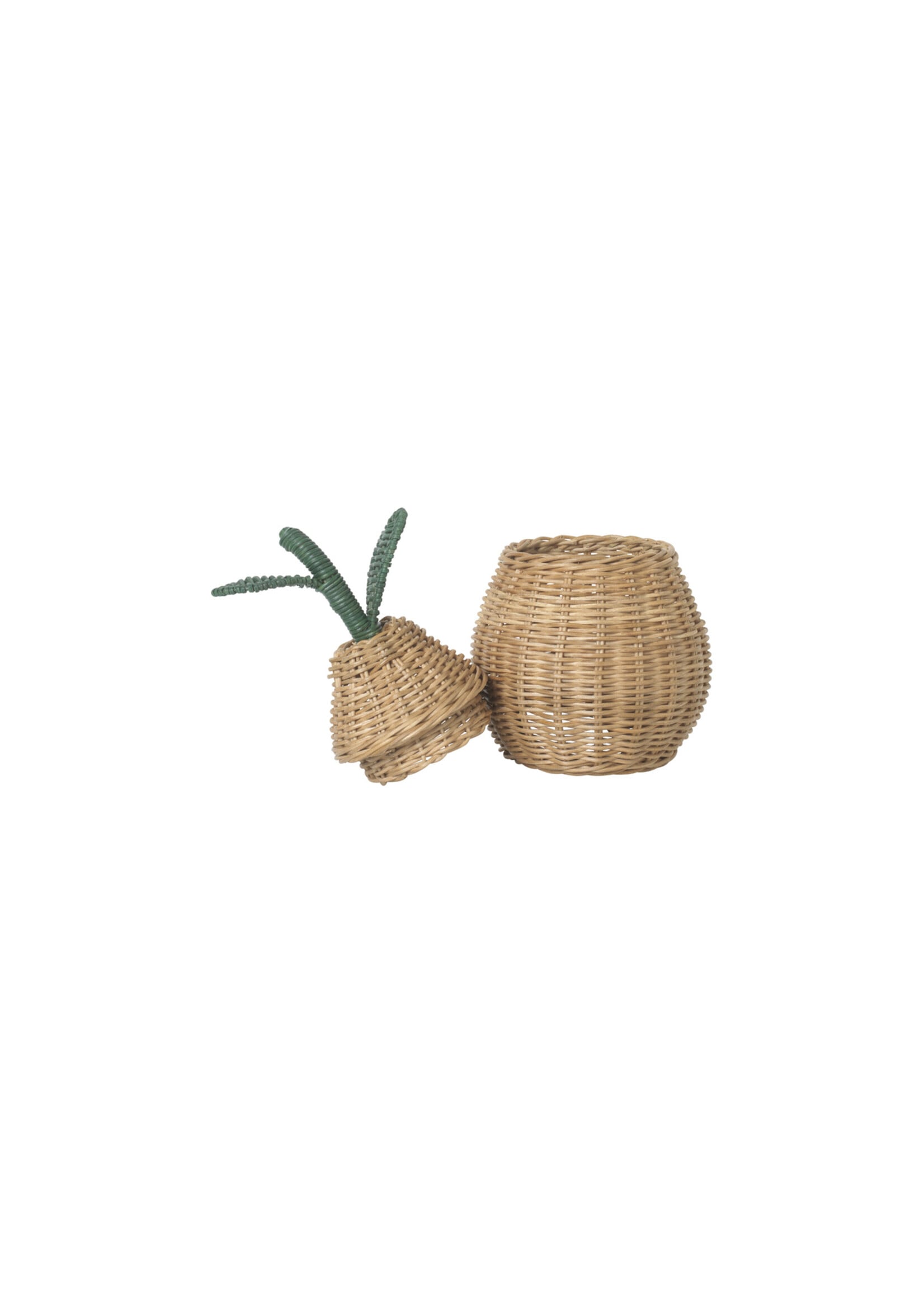 Ferm Living Pear Gevlochten Opbergmand Naturel
