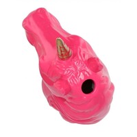 Vaas unicorn fuchsia 16x9x21cm