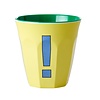 Rice Medium Melamine Cup ! - Soft yellow